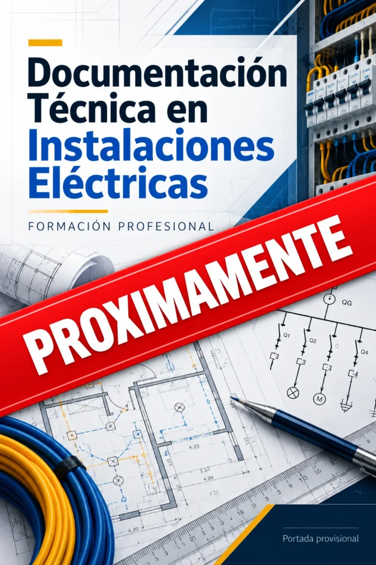 Portada del libro Documentación Técnica en Instalaciones Eléctricas, de J.R.J. Escribano